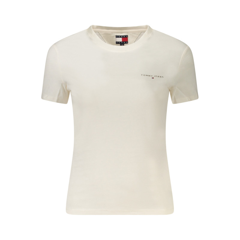 TOMMY HILFIGER DAMEN KURZARM T-SHIRT WEISS