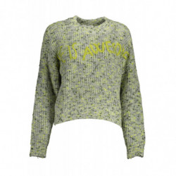 PULL FEMME DESIGUAL VERT
