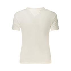 TOMMY HILFIGER WOMEN'S SHORT-SLEEVE T-SHIRT WHITE