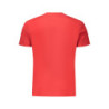 TOMMY HILFIGER T-SHIRT MANICHE CORTE UOMO ROSSO