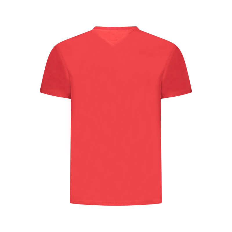 T-SHIRT À MANCHES COURTES TOMMY HILFIGER POUR HOMME, ROUGE