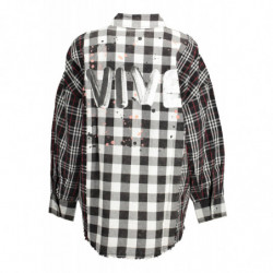 DESIGUAL CHEMISE À MANCHES LONGUES FEMME NOIR