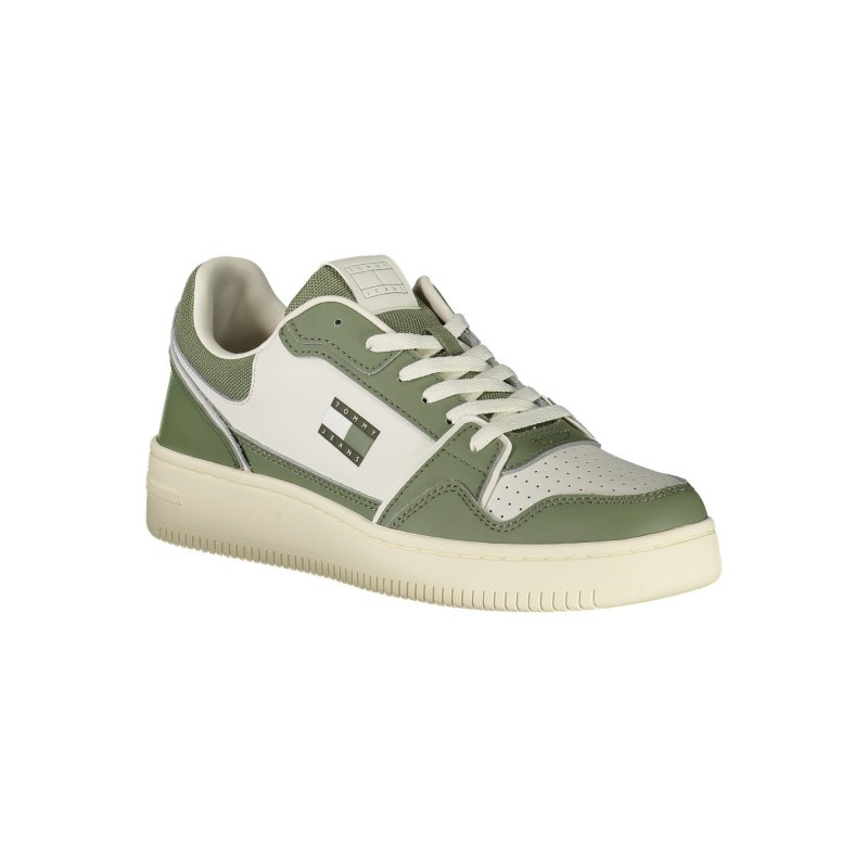 TOMMY HILFIGER MEN'S GREEN SPORTS SHOES