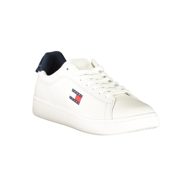 TOMMY HILFIGER MEN'S WHITE SPORTS SHOES