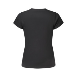 CAMISETA DE MANGA CORTA DE MUJER PEPE JEANS NEGRA