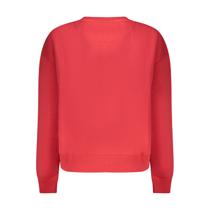 Sweat-shirt zippé rouge pour femme PEPE JEANS