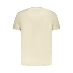 T-shirt à manches courtes Tommy Hilfiger pour homme, beige
