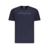 TOMMY HILFIGER HERREN KURZARM T-SHIRT BLAU