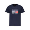 T-SHIRT À MANCHES COURTES TOMMY HILFIGER POUR HOMME BLEU
