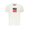 T-SHIRT À MANCHES COURTES TOMMY HILFIGER POUR HOMME BLANC