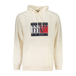 TOMMY HILFIGER HERREN-SWEATSHIRT MIT ZIP-UP WEISS