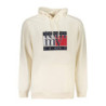 TOMMY HILFIGER MEN'S ZIP-UP SWEATSHIRT WHITE