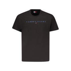 TOMMY HILFIGER T-SHIRT MANICHE CORTE UOMO NERO