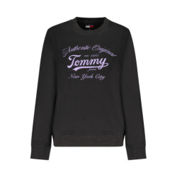 TOMMY HILFIGER FELPA SENZA ZIP DONNA NERO
