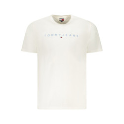 TOMMY HILFIGER MEN'S SHORT-SLEEVE T-SHIRT WHITE