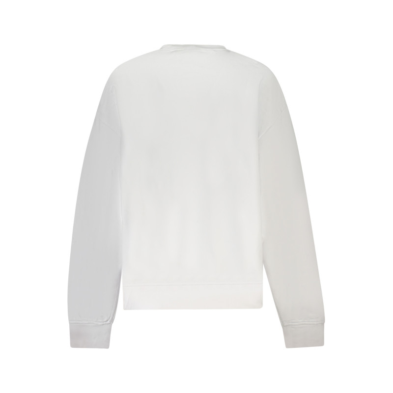 CALVIN KLEIN WOMEN'S ZIP-UP SWEATSHIRT WHITE