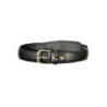 CEINTURE EN CUIR NOIR POUR FEMME COCCINELLE