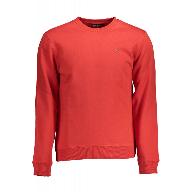 NAPAPIJRI SWEAT SANS ZIP HOMME ROUGE