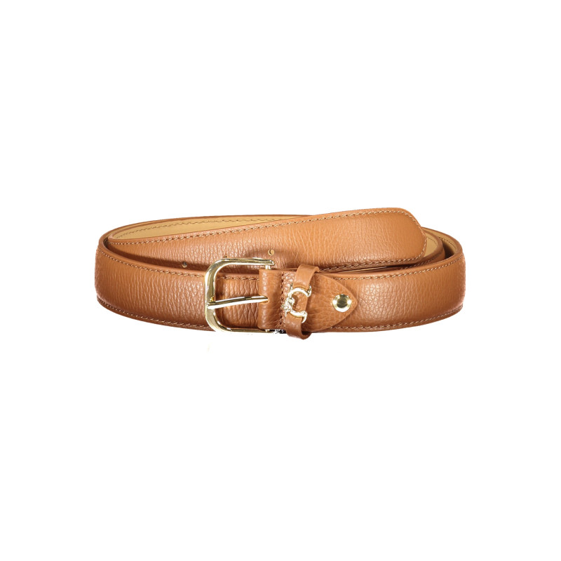 CEINTURE EN CUIR POUR FEMME COCCINELLE MARRON