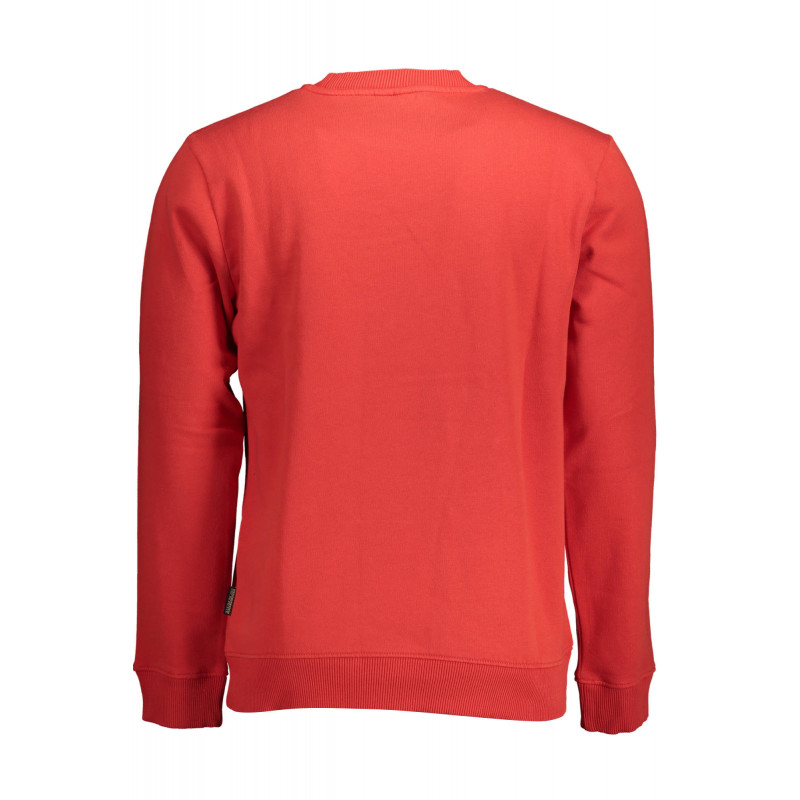 SUDADERA NAPAPIJRI SIN CREMALLERA HOMBRE ROJO