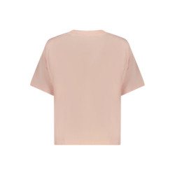 GUESS JEANS WOMEN'S SHORT SLEEVE T-SHIRT PINK