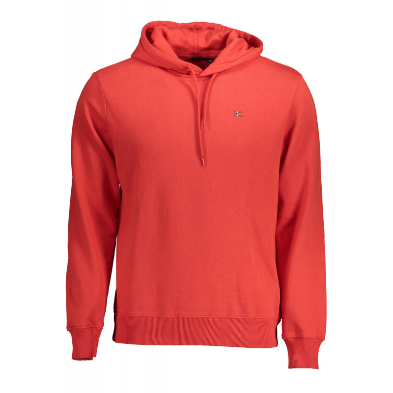 NAPAPIJRI SWEAT SANS ZIP HOMME ROUGE