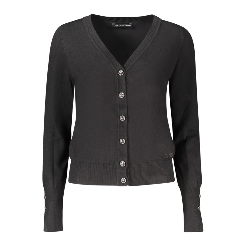 GUESS JEANS WOMEN'S CARDIGAN BLACK