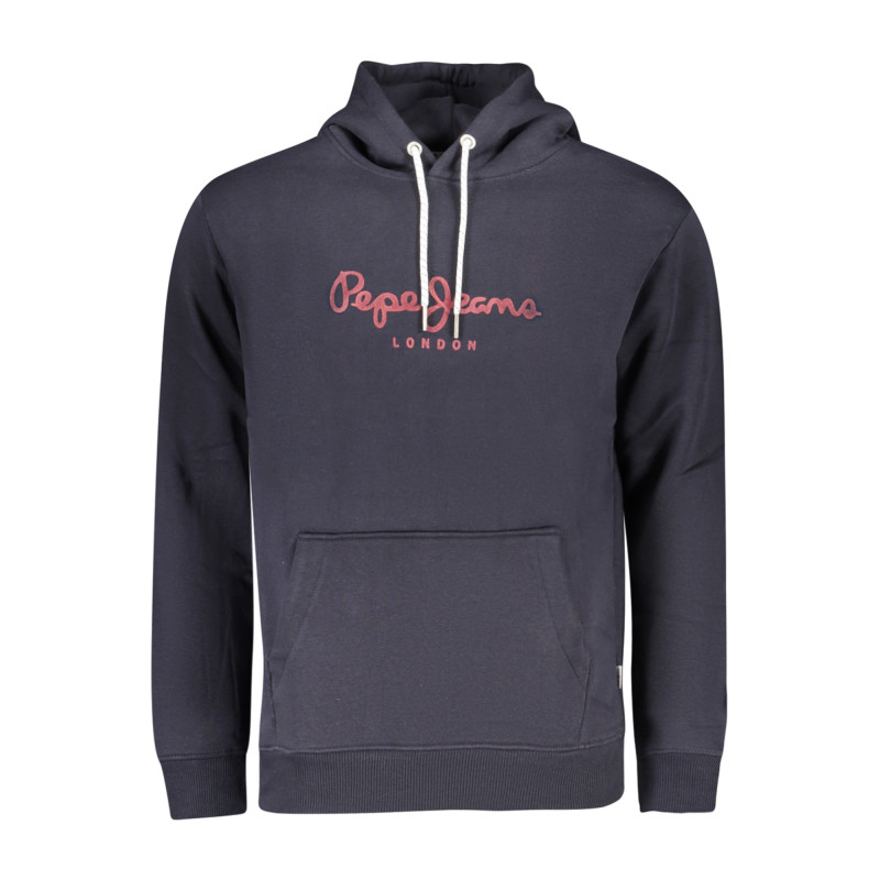 PEPE JEANS HERREN BLAUES SWEATSHIRT MIT REISSVERSCHLUSS