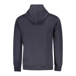 PEPE JEANS MEN'S BLUE ZIP-UP SWEATSHIRT