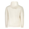 PEPE JEANS MEN'S WHITE ZIP-UP SWEATSHIRT
