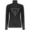 GUESS JEANS SCHWARZER PULLOVER FÜR DAMEN