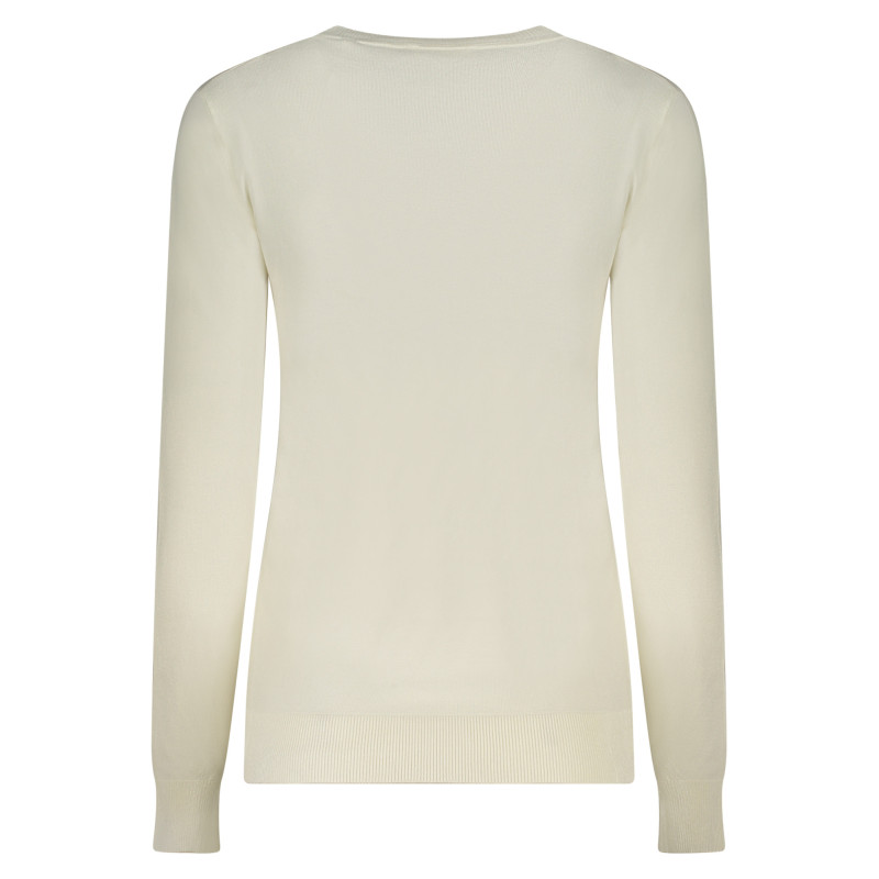 GUESS JEANS WOMEN'S WHITE SWEATER