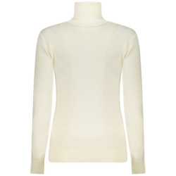 GUESS JEANS WEIßER PULLOVER FÜR DAMEN