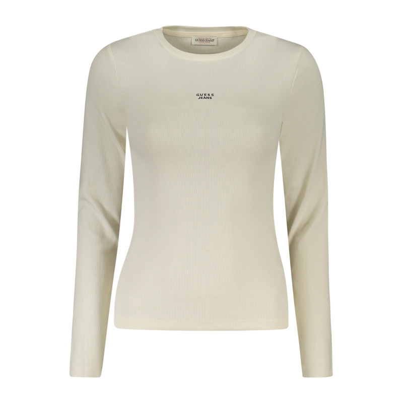 CAMISETA DE MANGA LARGA PARA MUJER GUESS JEANS BLANCA