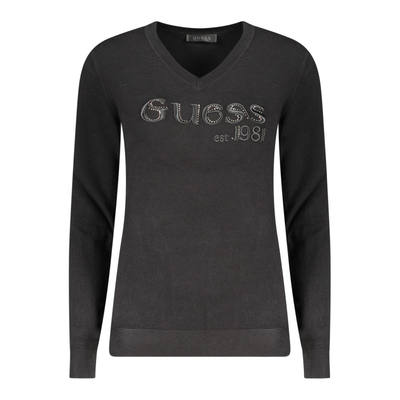 GUESS JEANS SCHWARZER PULLOVER FÜR DAMEN