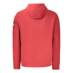 Sweat-shirt zippé rouge pour homme Norvège 1963