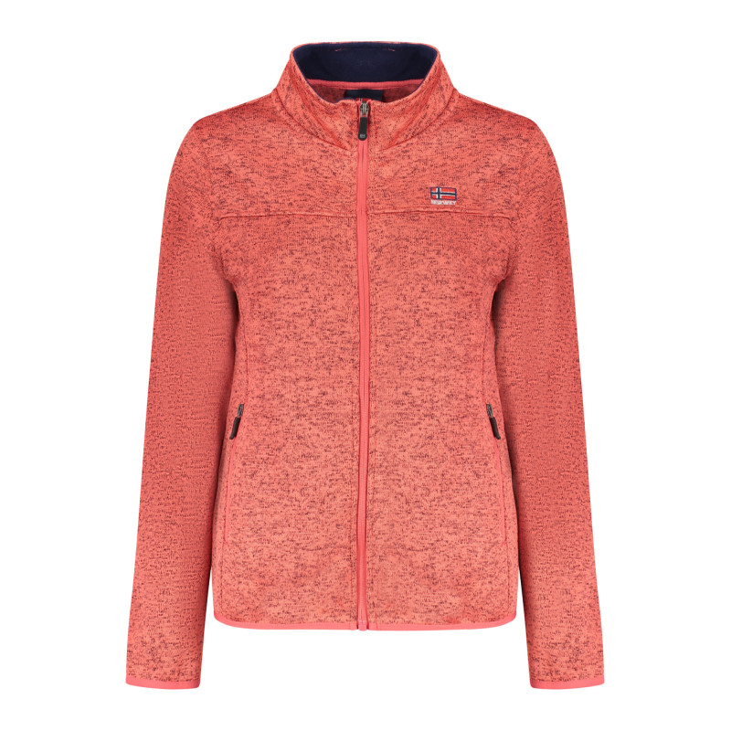 NORUEGA 1963 SUDADERA ROSA CON CREMALLERA PARA MUJER