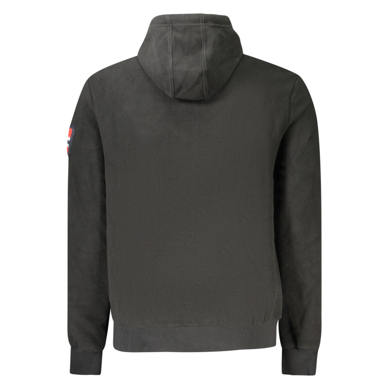 NORWAY 1963 MEN'S BLACK ZIP-UP SWEATSHIRT