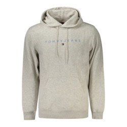 Sweat-shirt zippé gris Tommy Hilfiger pour homme
