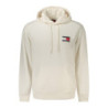 TOMMY HILFIGER MEN'S ZIP-UP SWEATSHIRT WHITE