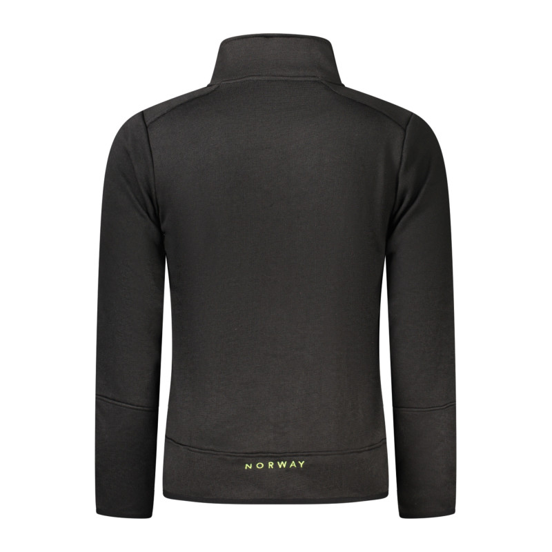 NORWAY 1963 MEN'S BLACK ZIP-UP SWEATSHIRT