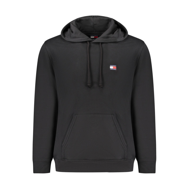 Sweat zippé noir Tommy Hilfiger pour homme