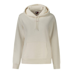 TOMMY HILFIGER WOMEN'S ZIP-UP SWEATSHIRT WHITE