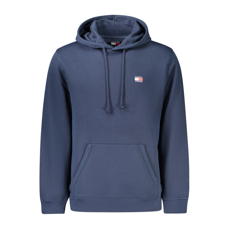 Sweat-shirt zippé bleu Tommy Hilfiger pour homme