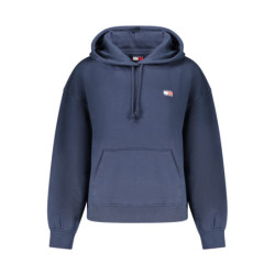 SUDADERA AZUL CON CREMALLERA DE MUJER TOMMY HILFIGER