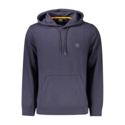 BOSS Herren-Sweatshirt mit Reißverschluss, Blau