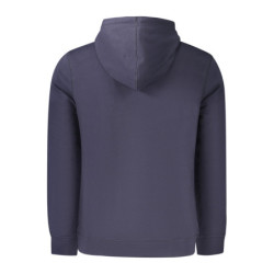 BOSS MEN'S BLUE ZIP-UP SWEATSHIRT