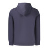 SUDADERA AZUL CON CREMALLERA BOSS PARA HOMBRE