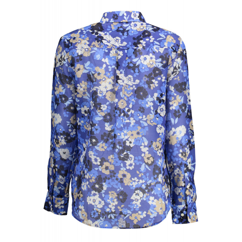 GANT CHEMISE MANCHES LONGUES FEMME BLEU