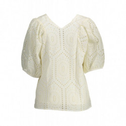 CAMISETA MANGA CORTA MUJER GANT BLANCO